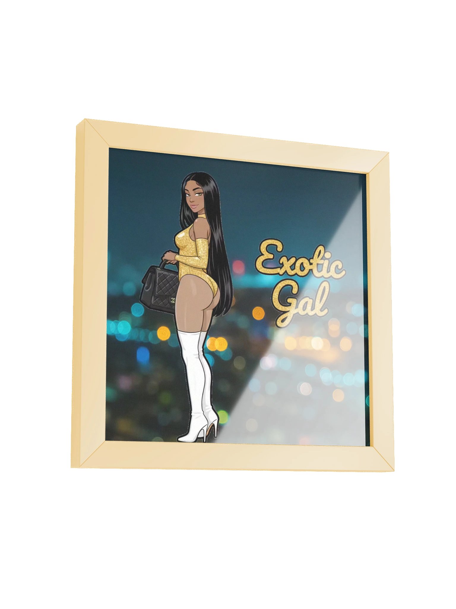 Exotic Gal Framed Poster product image (17)