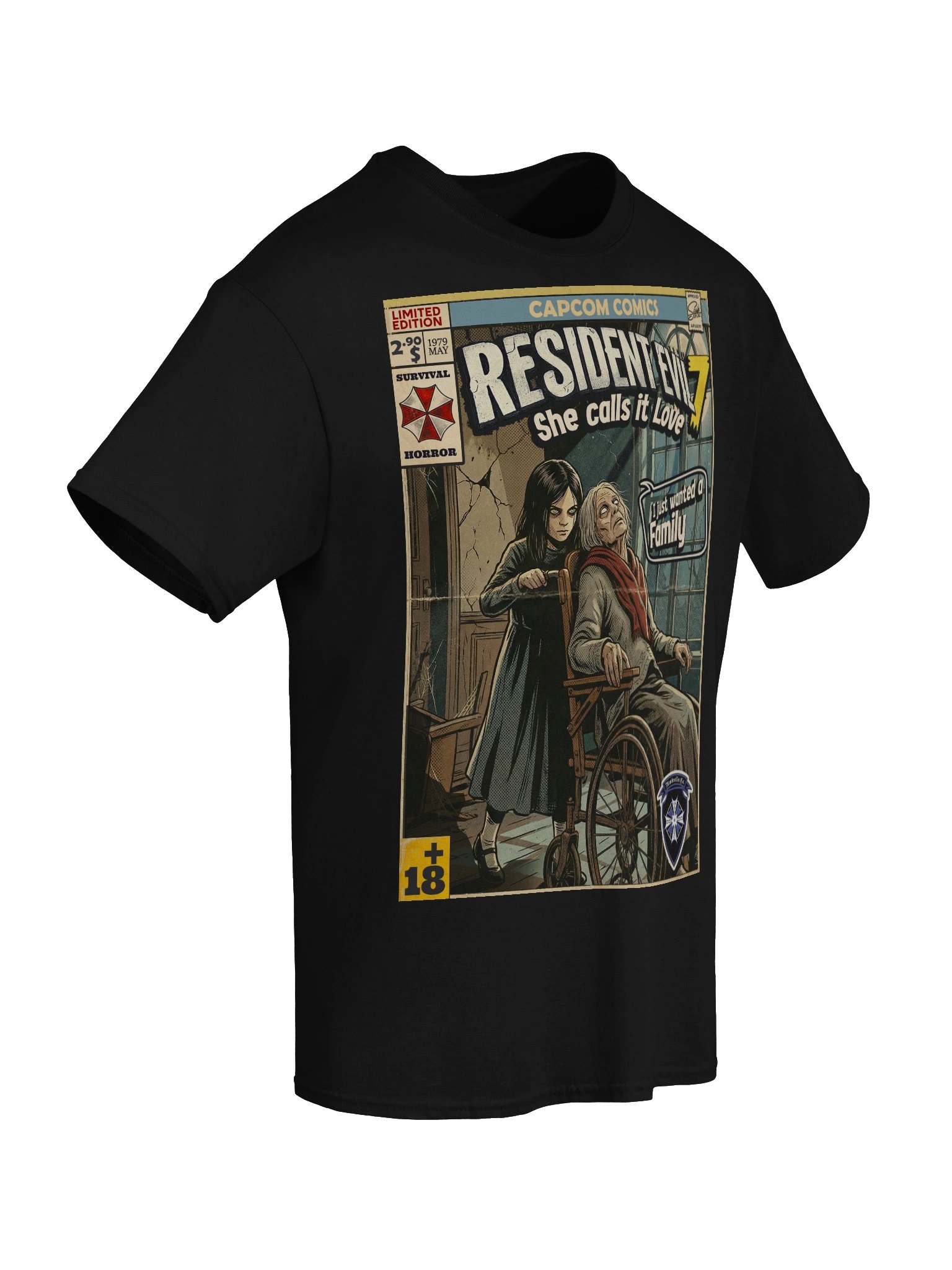 Resident Evil 7 Eveline Comic Art T-Shirt product image (6)