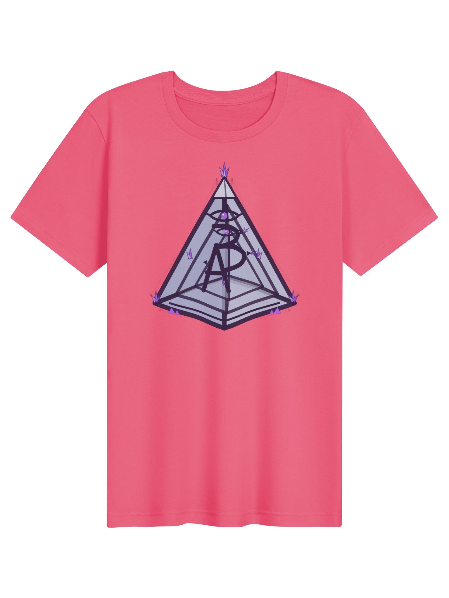 AP-3 7D Pyramid Tee — Pink product image (1)