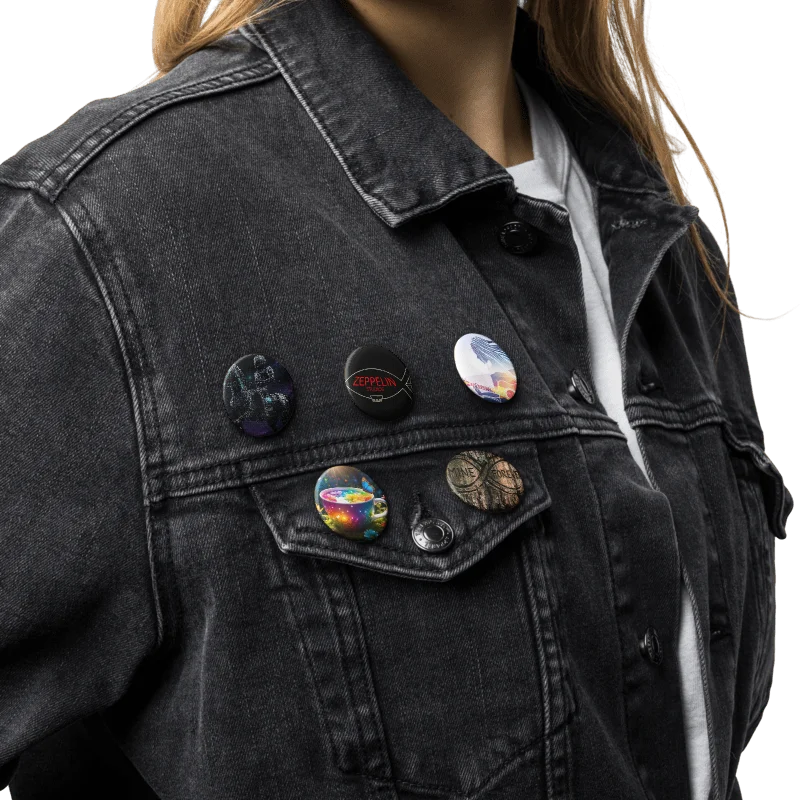 Zeppelin Studios - Set of Pin Buttons - Mixed product image (5)