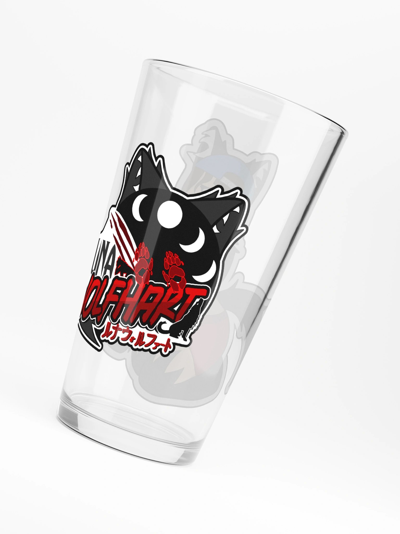 Luna - Chibi Logo Pint Glass product image (6)