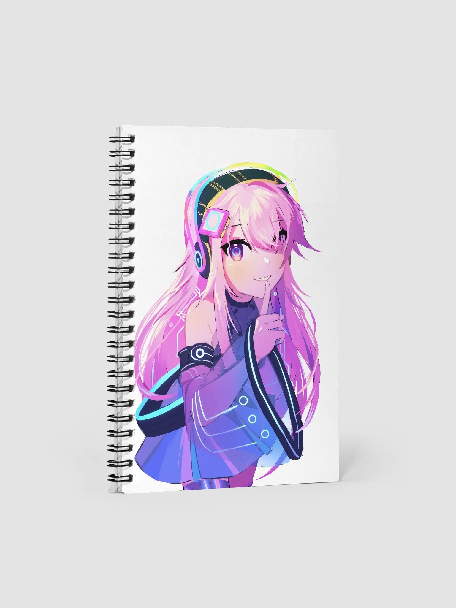 Akheera Notebook (With Retro Chibi on back) product image (1)