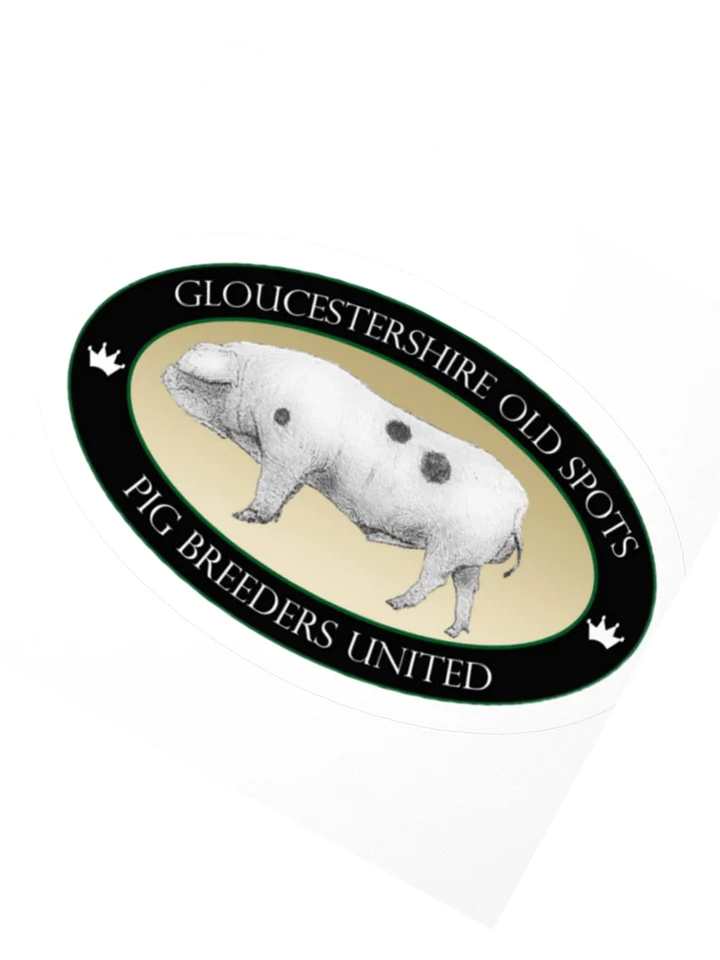 Vintage Gloucestershire Pig Breeders Stickers product image (2)