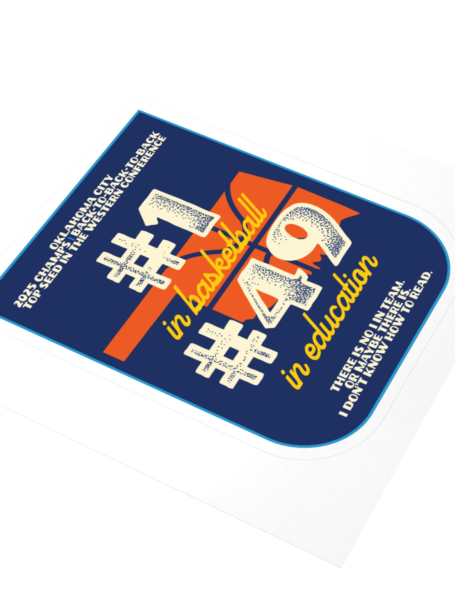 Oklahoma State Rankings Sticker product image (6)