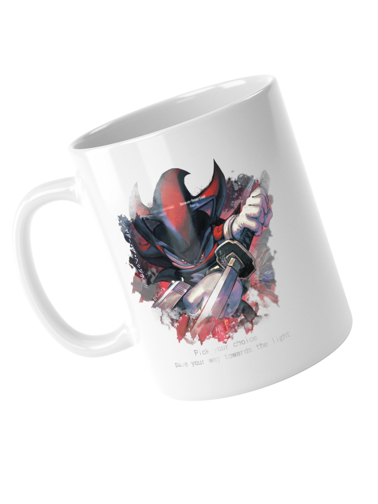 Shadow White Glossy Mug product image (13)