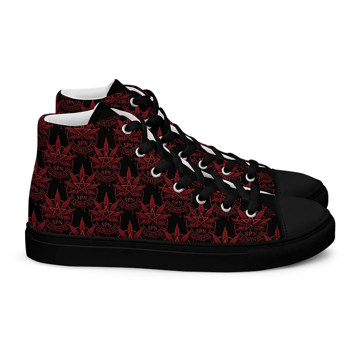 SPN Red & Black High Top Canvas Shoes product image (2)