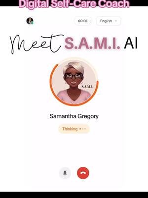 🚨 I did a thing! 🚨 I just cloned myself… kinda. 🤖✨  I used my tech + coaching skills to create S.A.M.I. — my digital twin and AI-powered Digital Self-Care Coach here to help you set boundaries, beat burnout, and glow up your mindset on-demand! 💫 ✨ First 5 messages are FREE — no login needed! ✨ Get 10 messages + 5 mins of voice coaching when you sign up with your email! Because self-care should be easy, accessible, and guilt-free. Try it out (link in comments) and let me know what you think! Are we twinning or what? 😆 #MeetSAMI #DigitalCoach #SelfCareMadeEasy #BurnoutToBliss #TechForGood #SelfCareRevolution #DigitalMe  Self-Care Digital Coach to help you set boundaries, beat burnout, and glow up.  #burnoutrecovery #selfcarecoach #digitalcoach