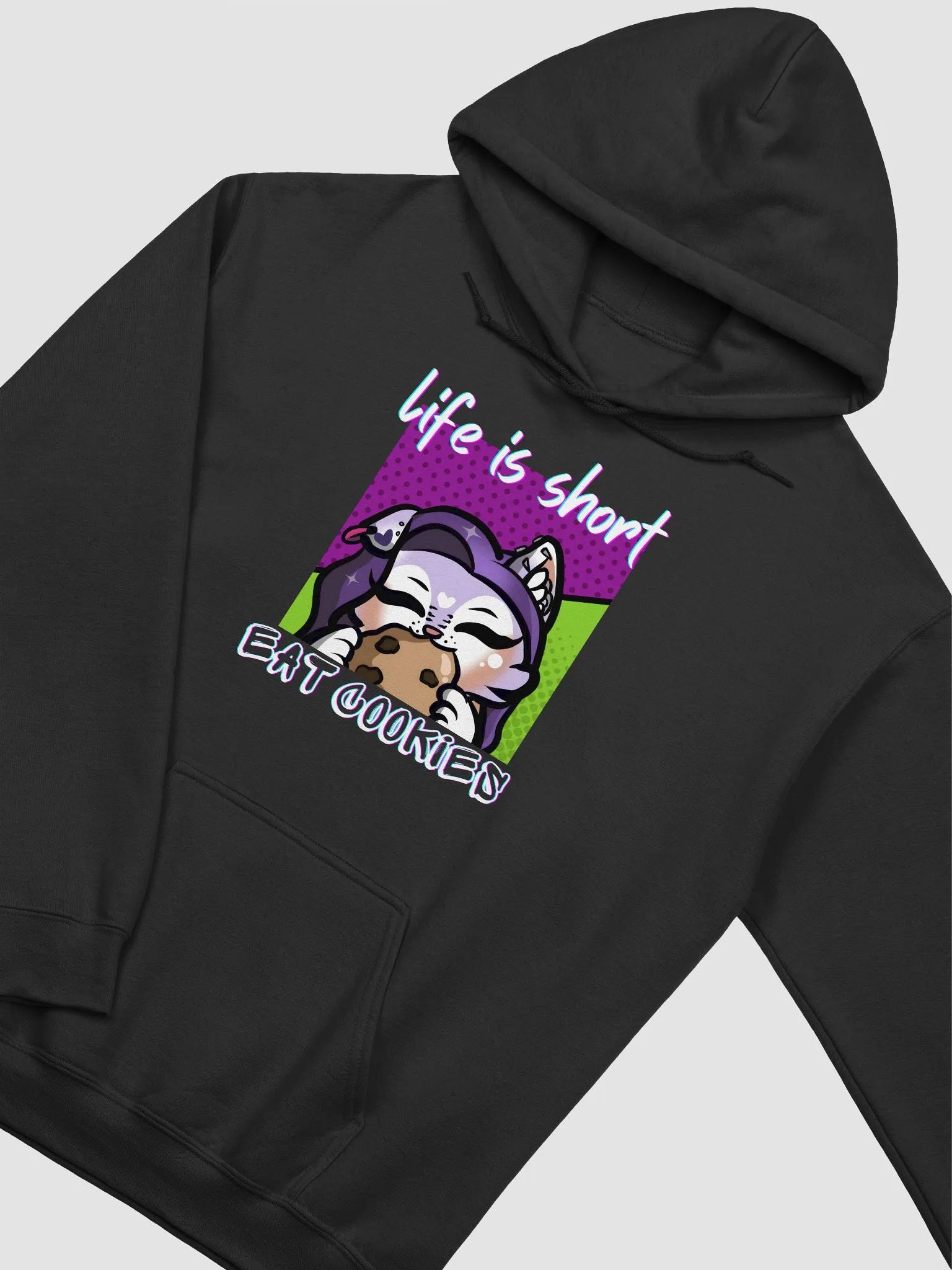 Life is Short, Eat Cookies Hoodie product image (3)