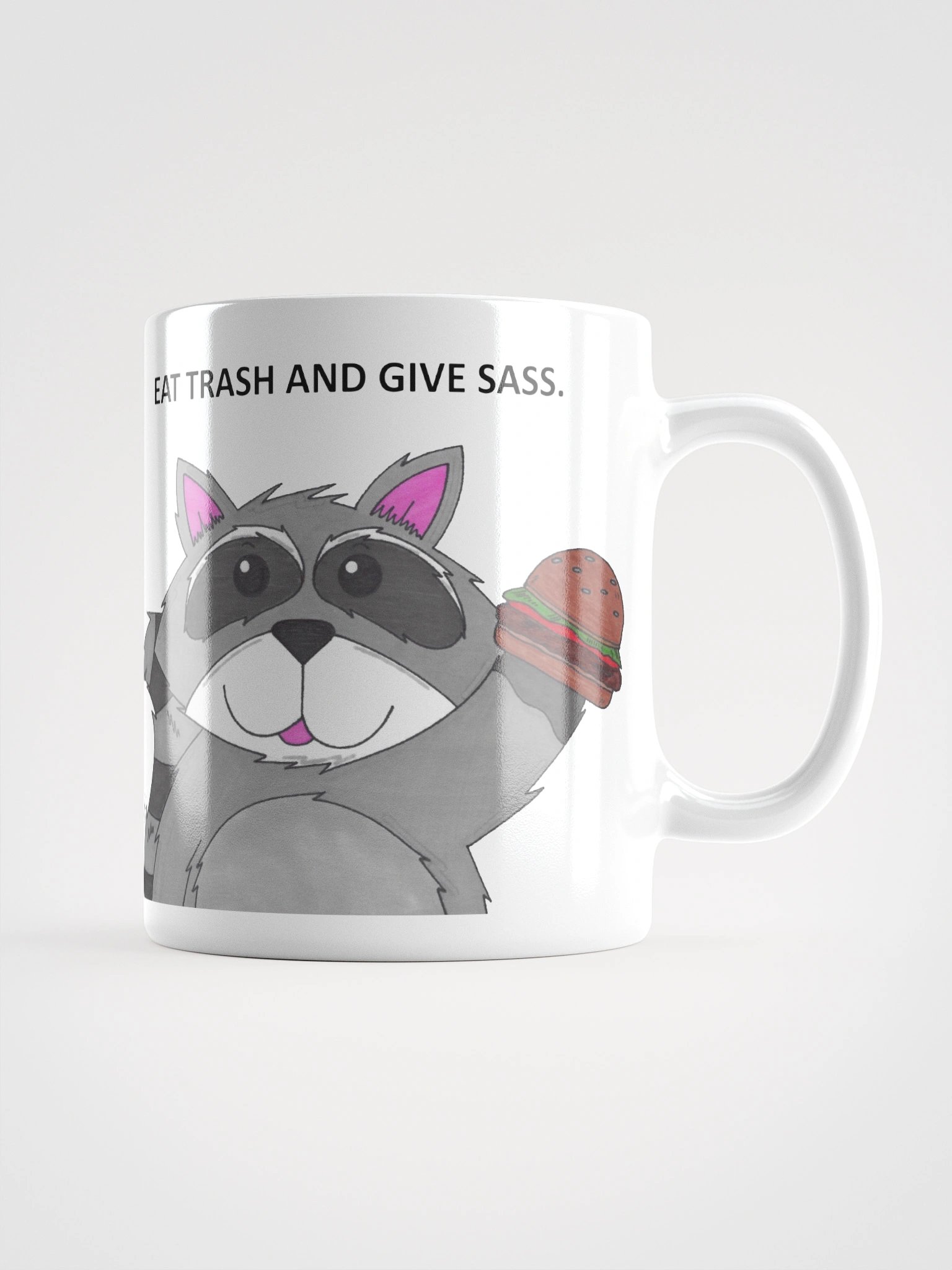 Motivational Raccoon Mug product image (1)