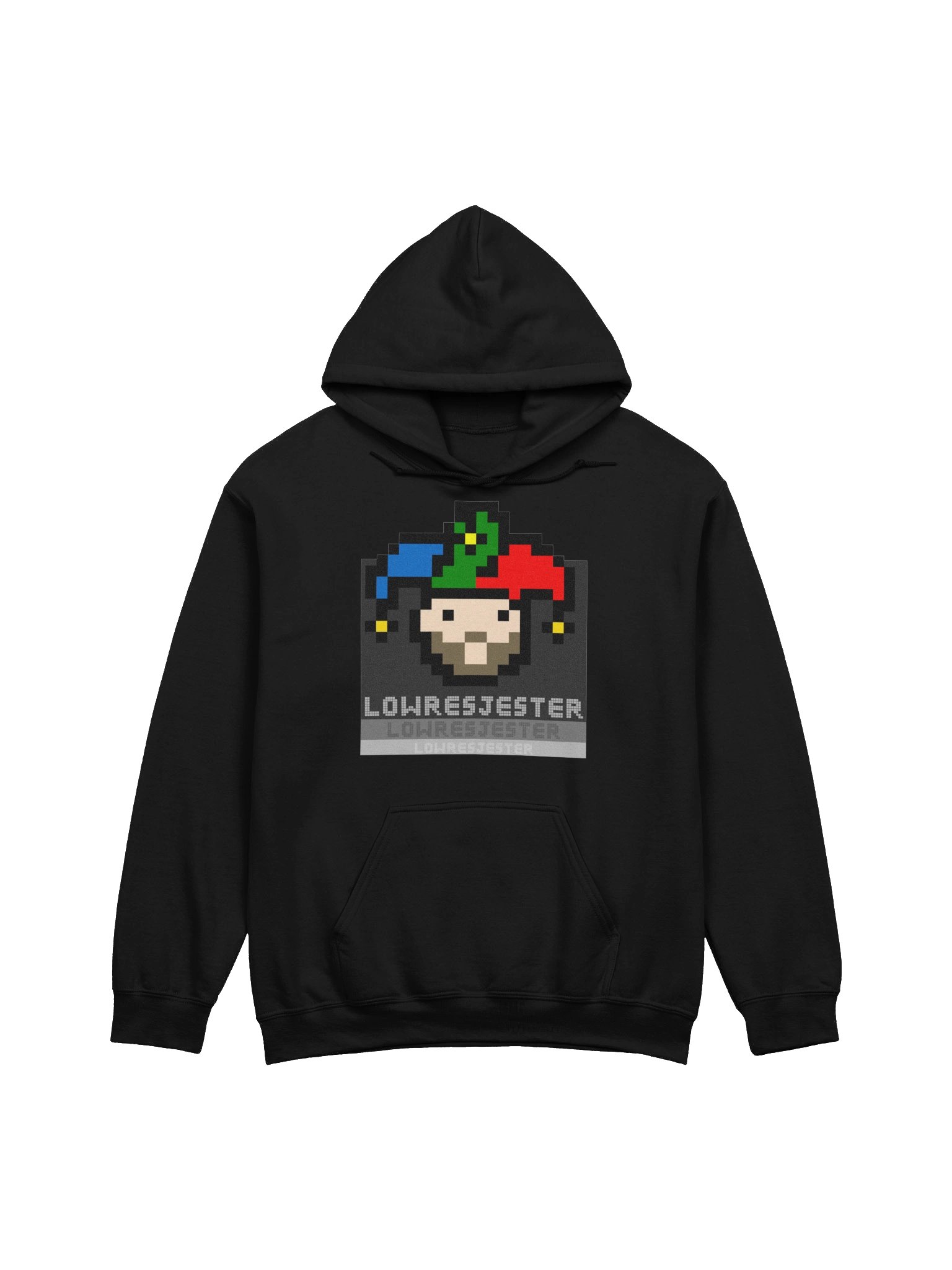 Pixelated Jester Delight Hoodie product image (1)