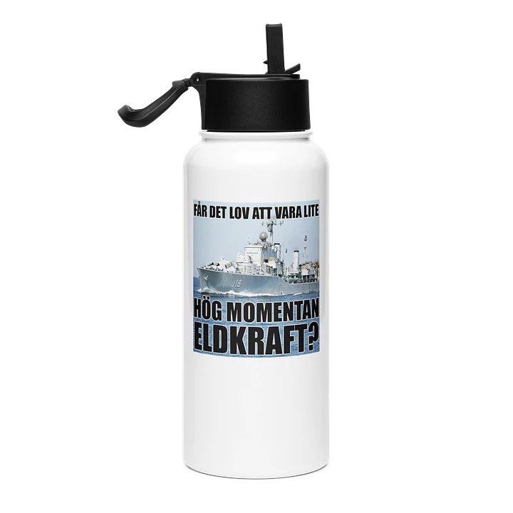 Får det lov att vara lite hög momentan eldkraft? -Halland (Vattenflaska) product image (1)