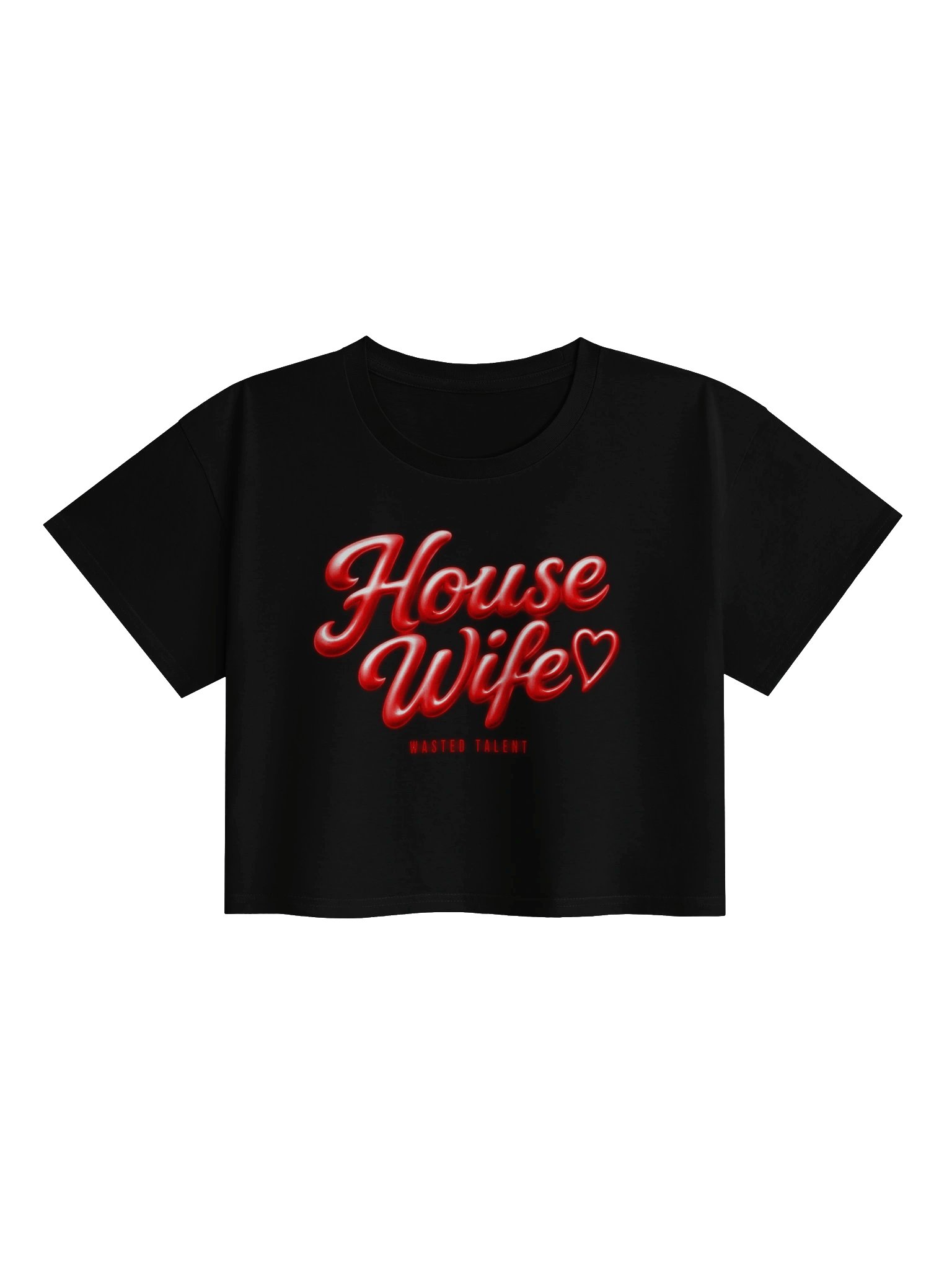 Wasted Talent House Wife crop tee product image (2)