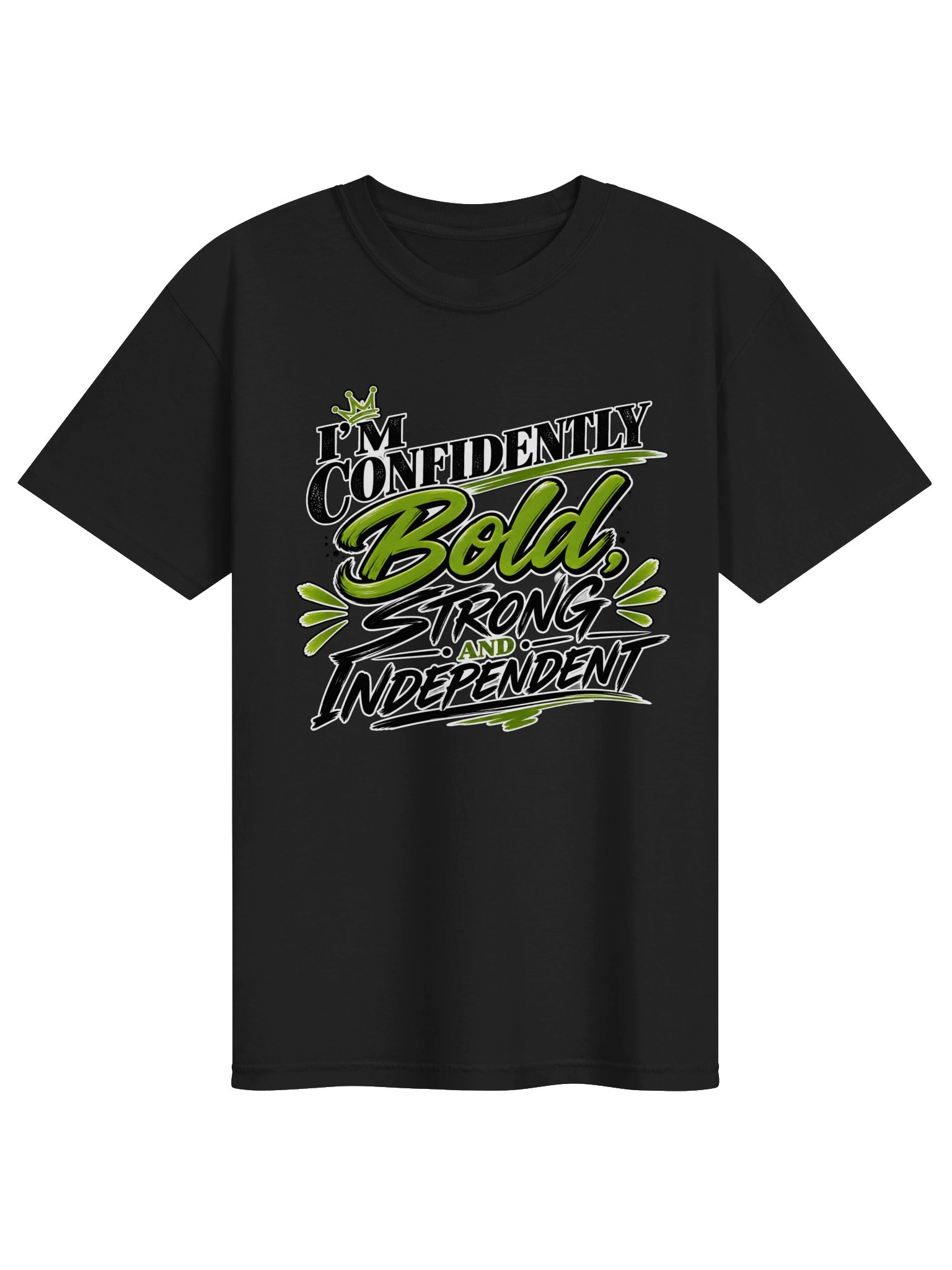 Confidently Bold Crown Graphic Tee product image (6)