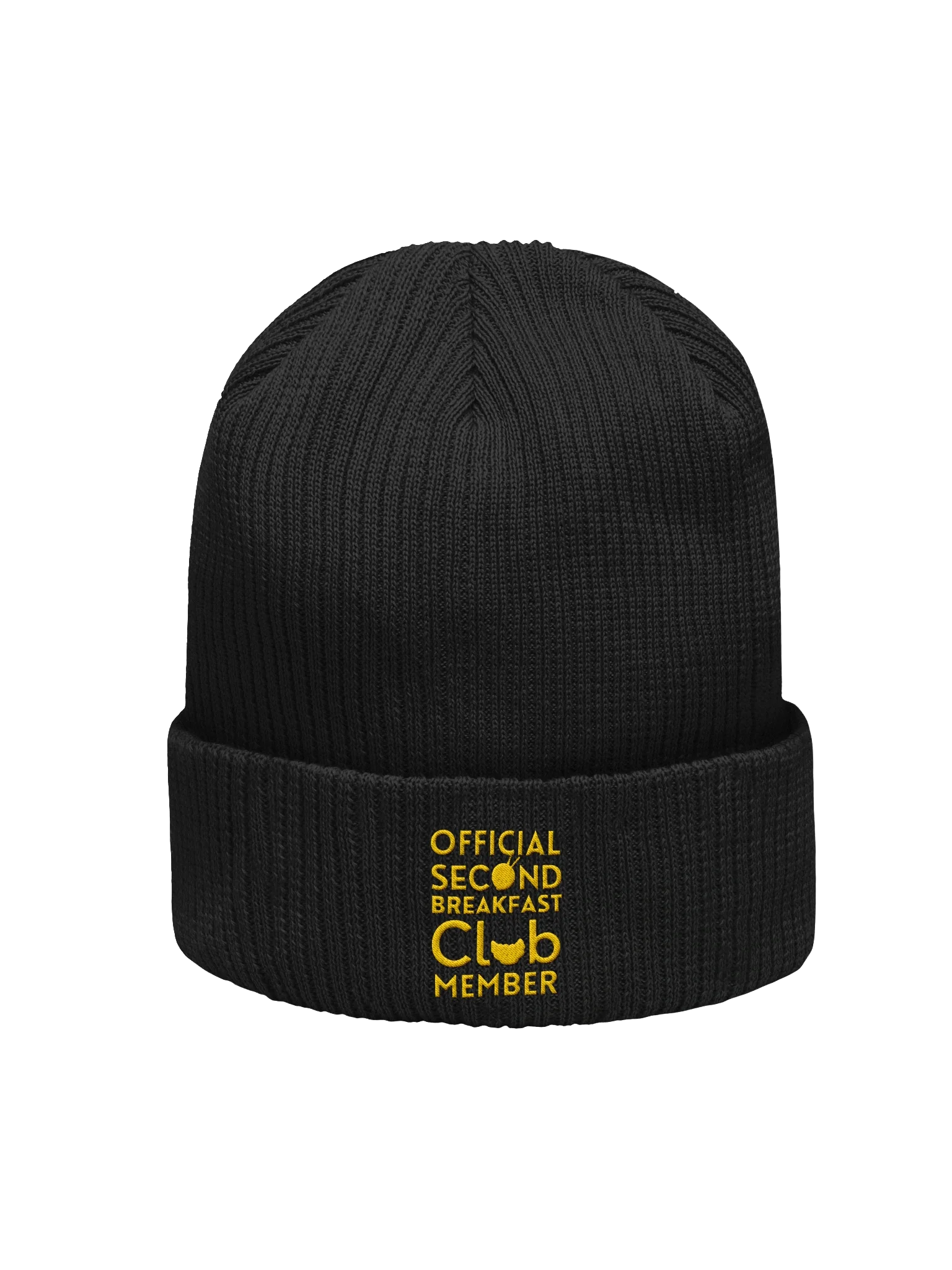 Embroidered Club Member Knitted Cotton Beanie
