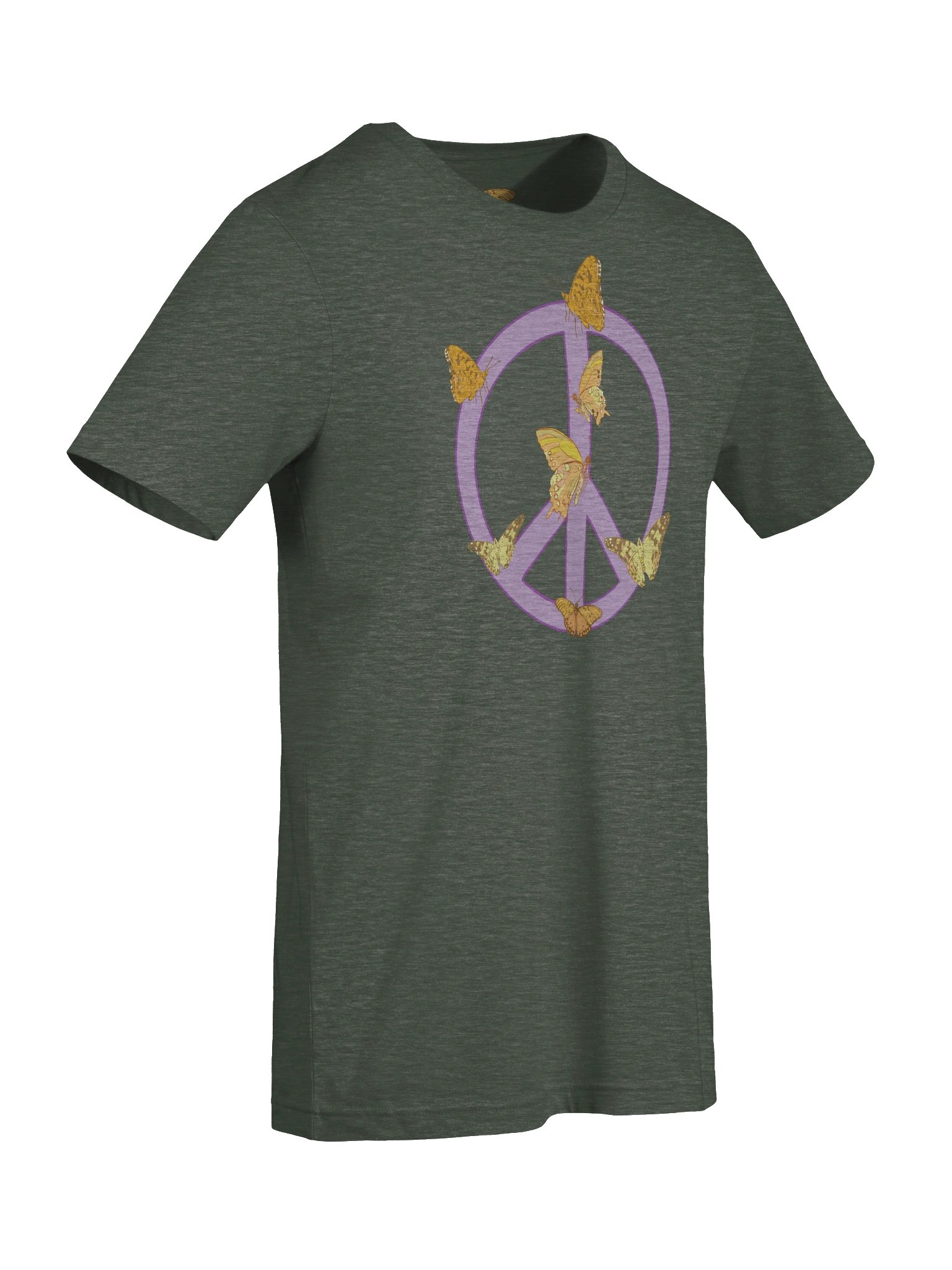 Butterflies and Peace Unisex T-shirt product image (9)