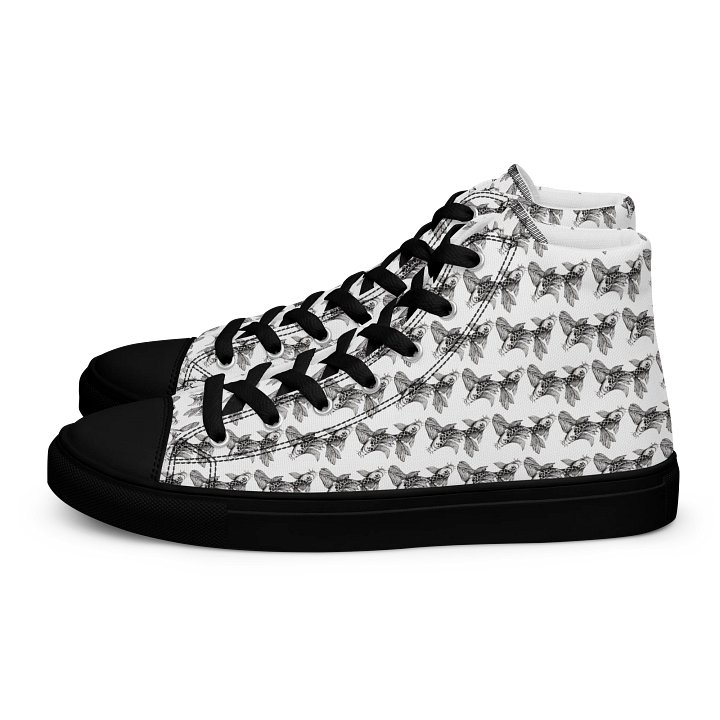 Koi Fish - Men's High Top Canvas Shoes product image (1)