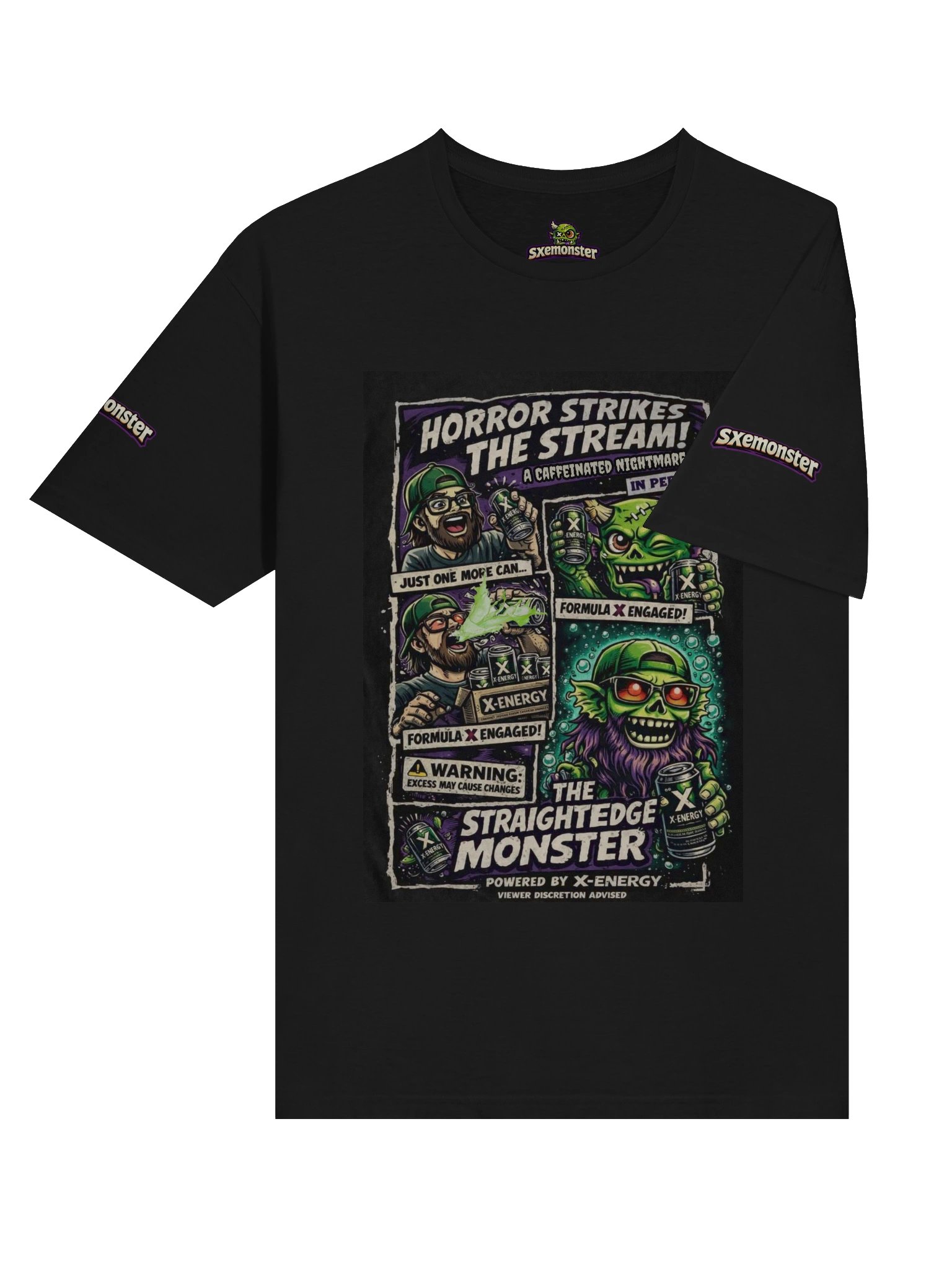Straightedge Monster Lore Tee product image (6)