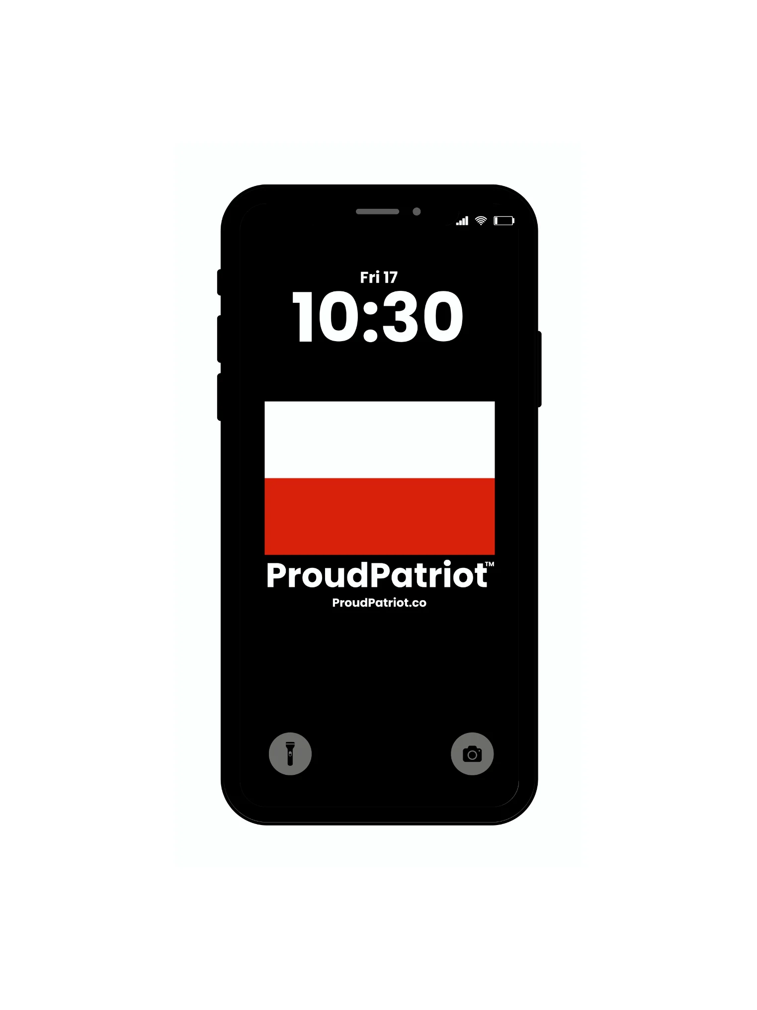 Poland Proud Screensaver Dark Mode product image (1)