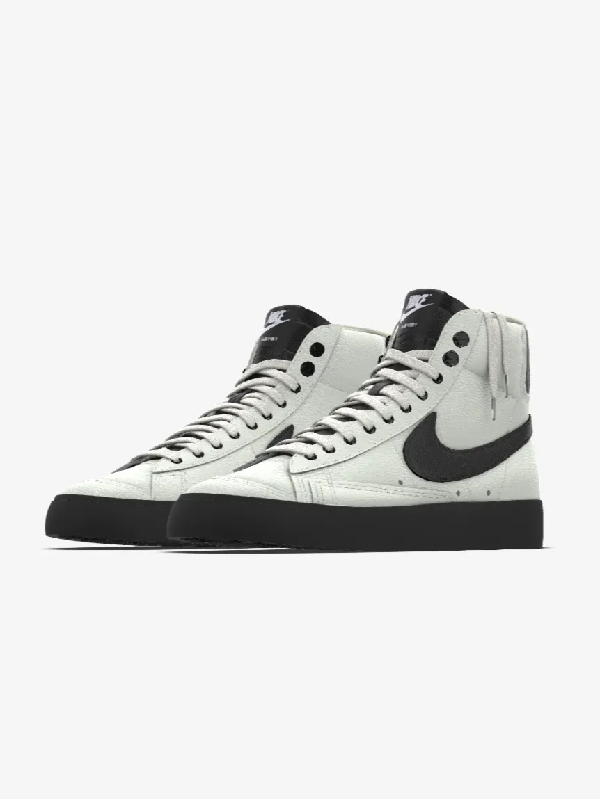 N1K3-C1TY Subvert Blazer High - Bone product image (1)