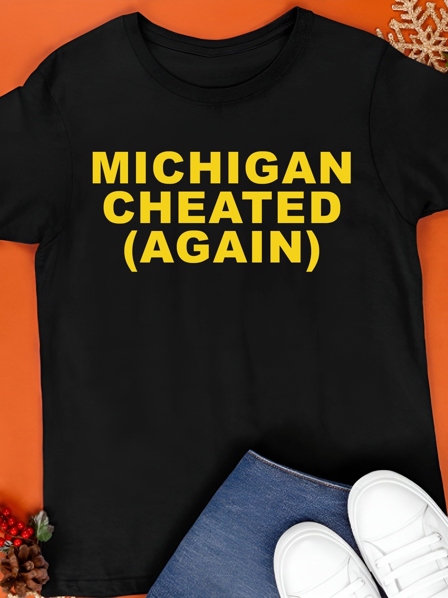Michigan Cheated Again Shirt product image (1)