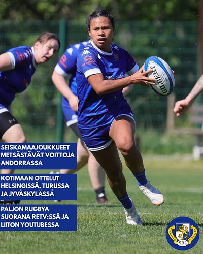 Naisten ja miesten seiskamaajoukkueet ovat matkanneet viikonlopuksi Andorraan pelaamaan Rugby Europen Conference -turnauksiss...