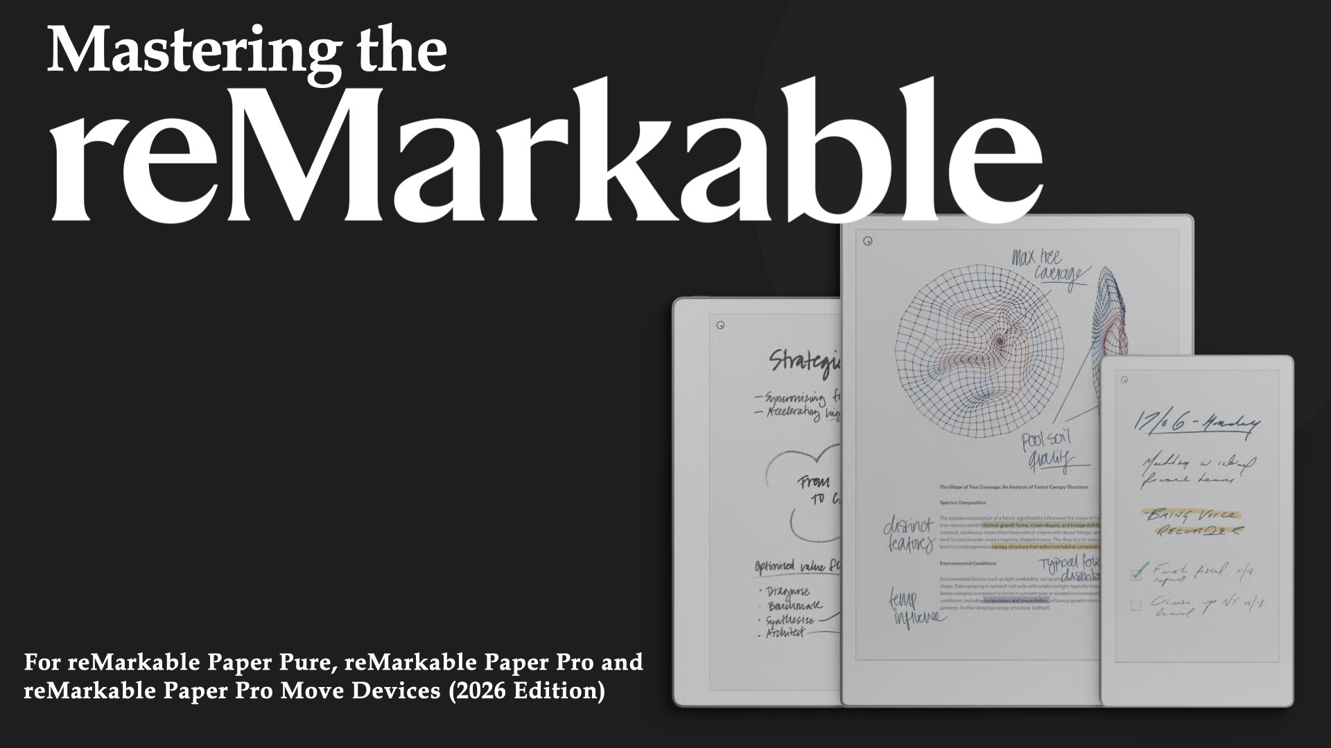 Mastering the reMarkable Course product image (2)