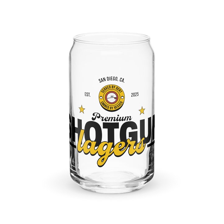 Shotgun Lagers Served By DENT Can Glass product image (1)