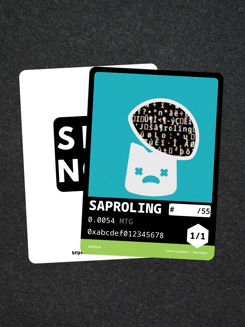 NFT Saproling Token product image (3)