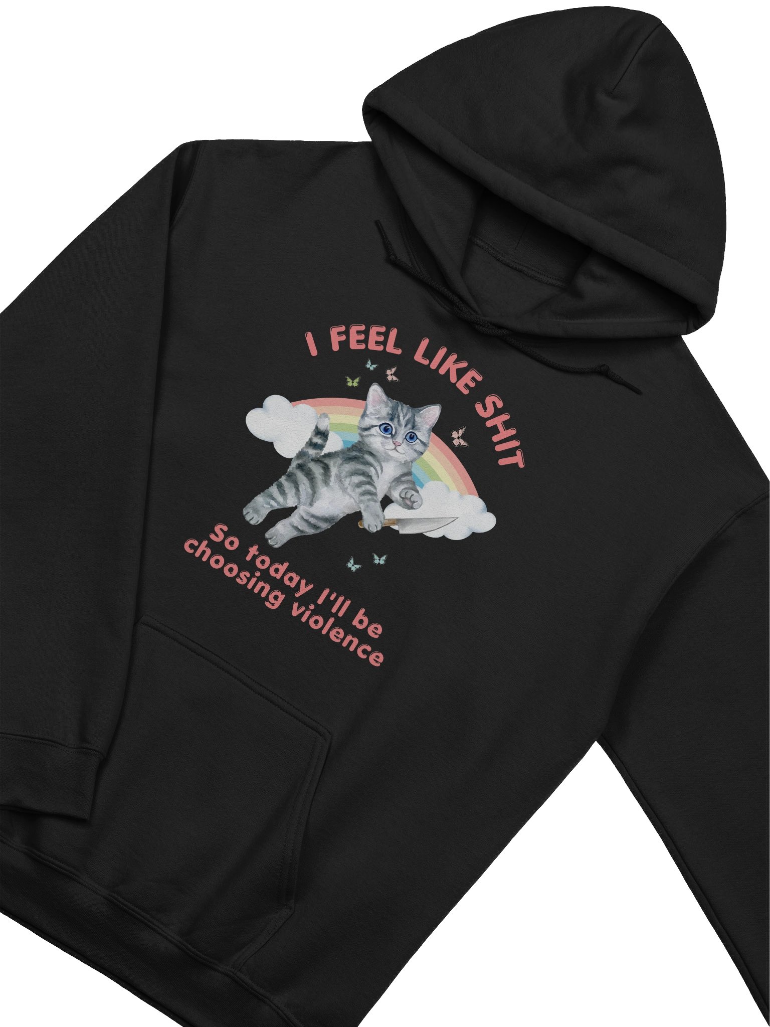 I Feel Like Shit Hoodie product image (19)