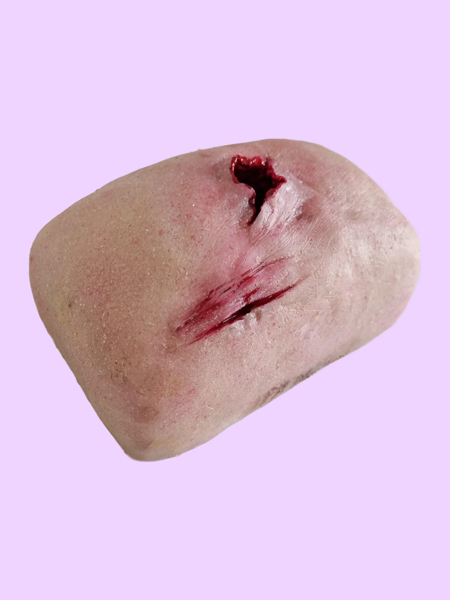 Hyperrealistic Wound Packing Trainer with Broken Bone product image (2)