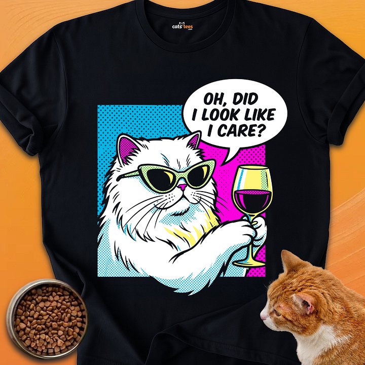 Don't Care Cat product image (1)