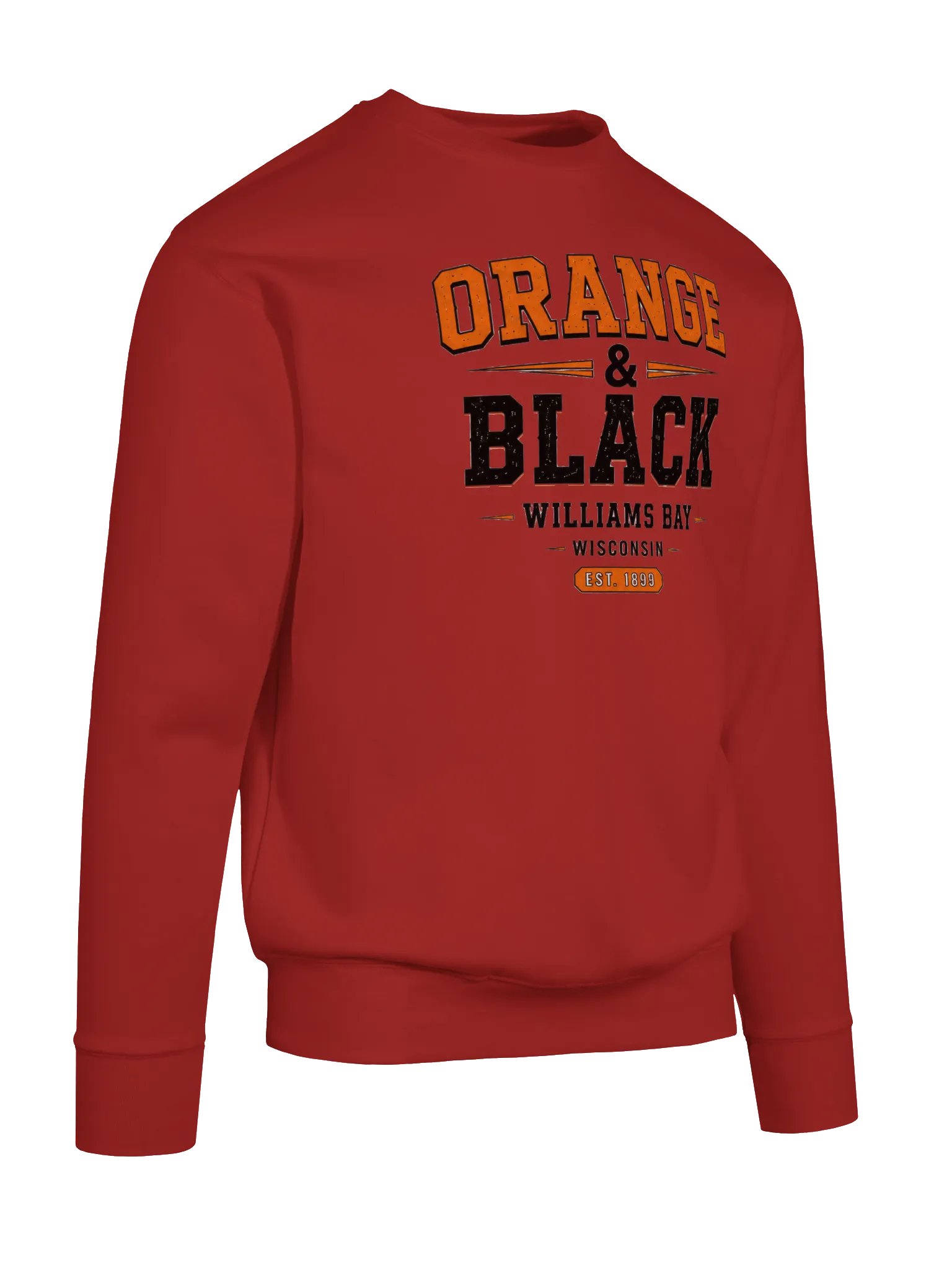 Orange & Black Crewneck product image (24)