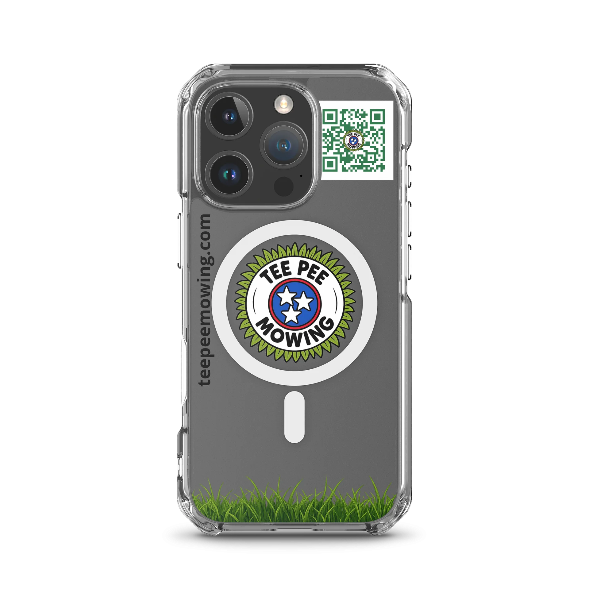 Tee Pee Mowing iPhone 16 MagSafe Style Case product image (1)