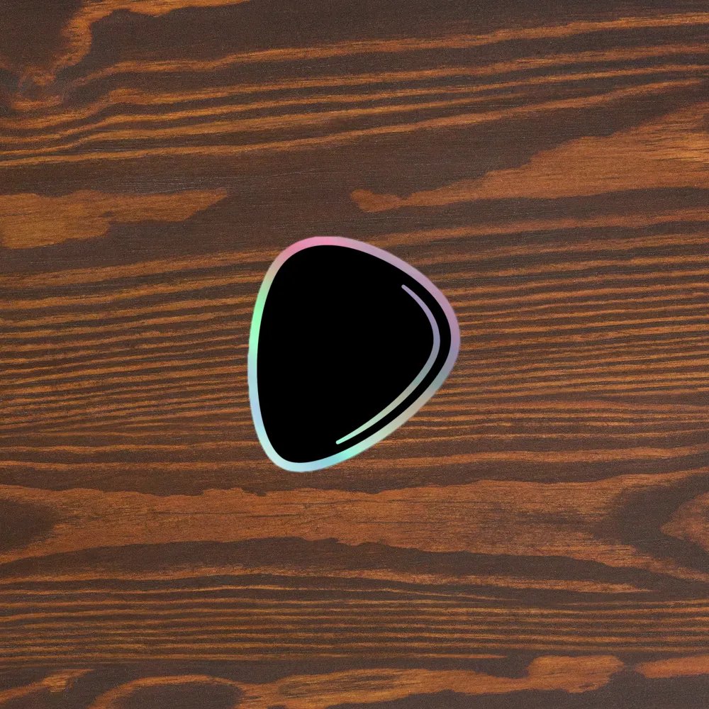Holographic plectrum Sticker Sheet product image (5)