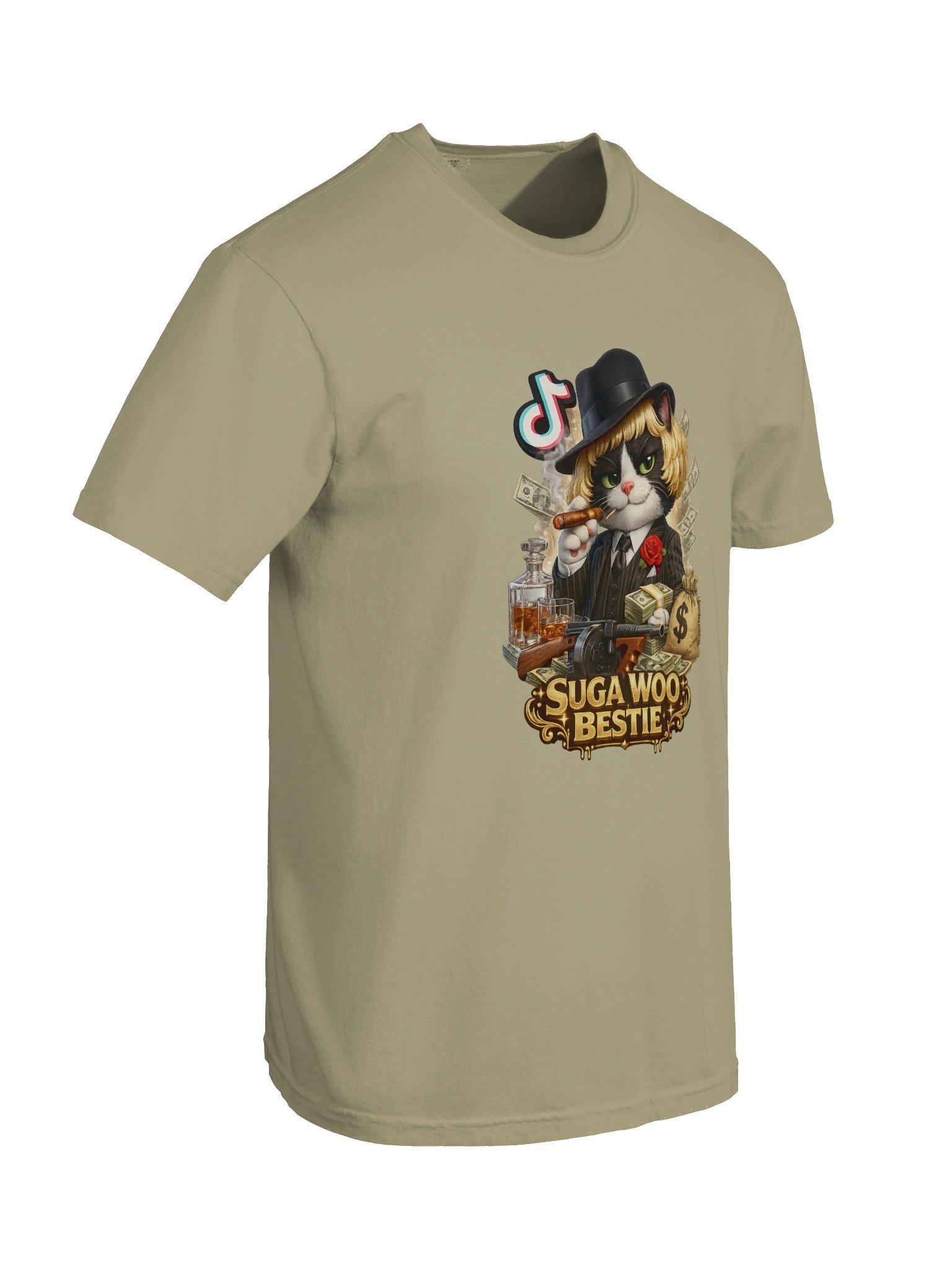 ''Suga Woo Bestie Mafia'' Heavyweight T-Shirt product image (6)