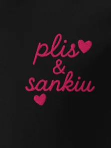 "Plis & Sankiu" Stitched Tee product image (3)