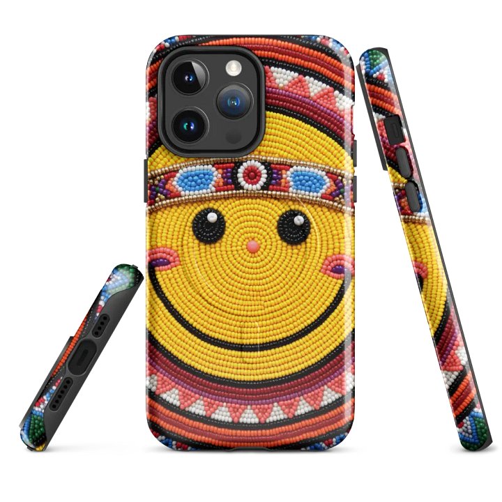 Smiliey Face Faux-Beaded iPhone® Case product image (4)