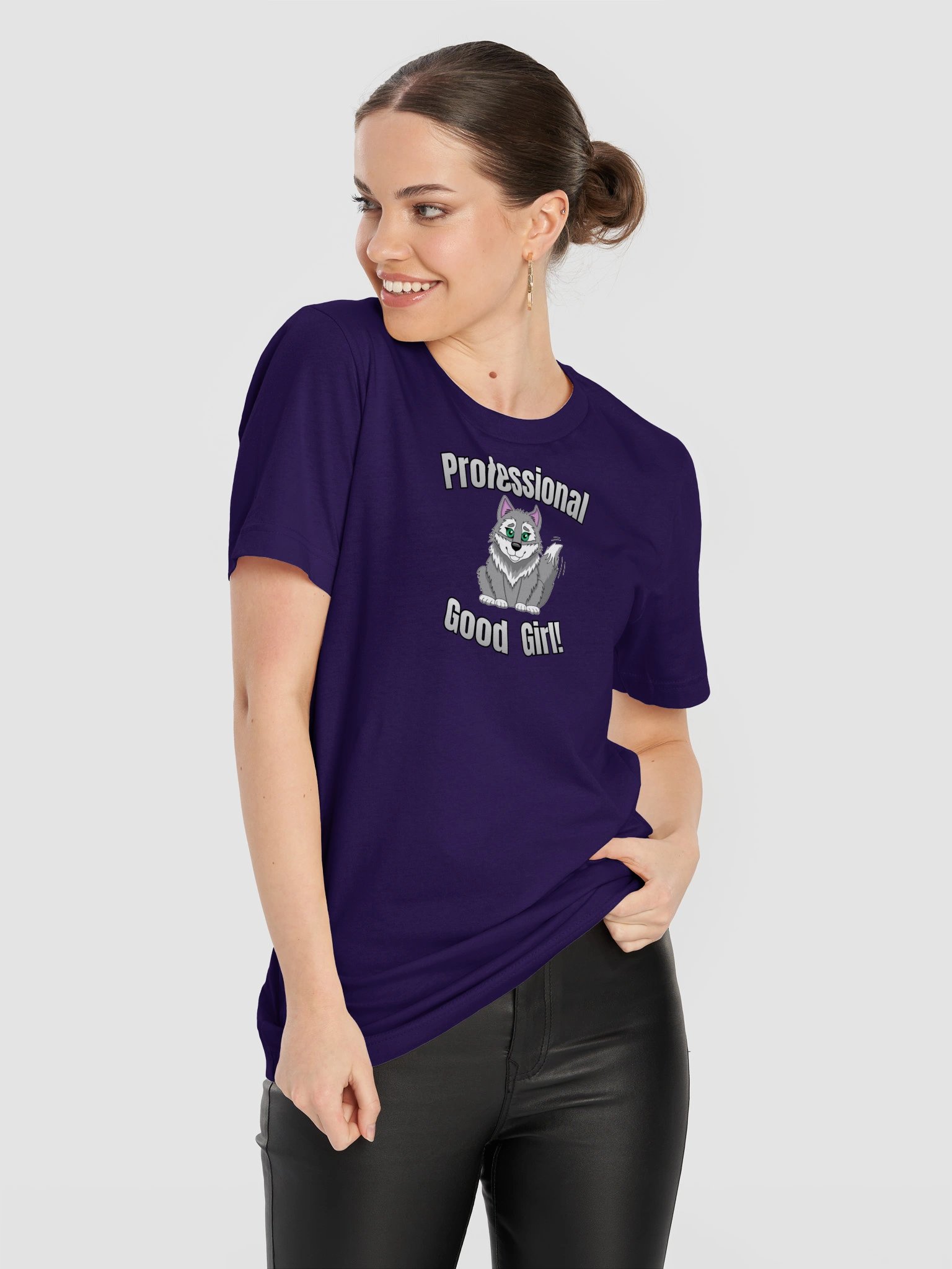"Professional Good Boy!" Baby Wolf - Bella+Canvas Tee product image (9)