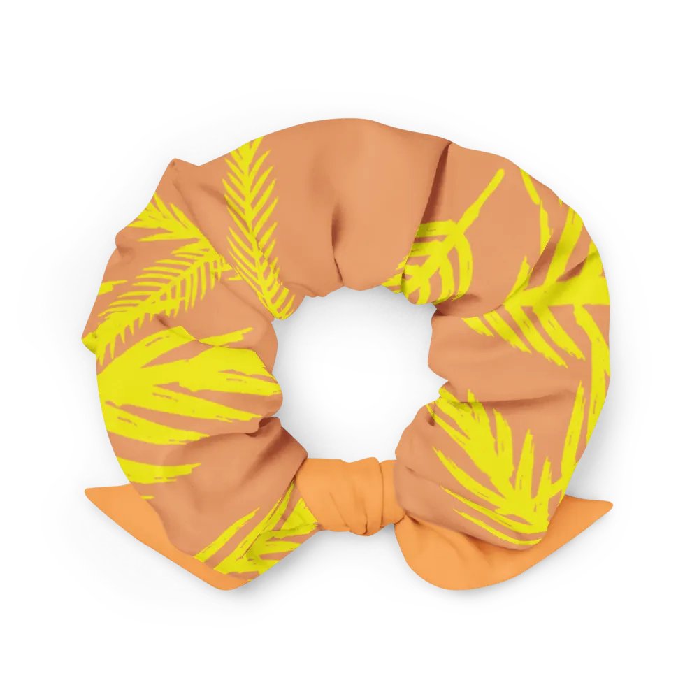JoBeths' All-Over Print Scrunchie Orange & Yellow product image (5)