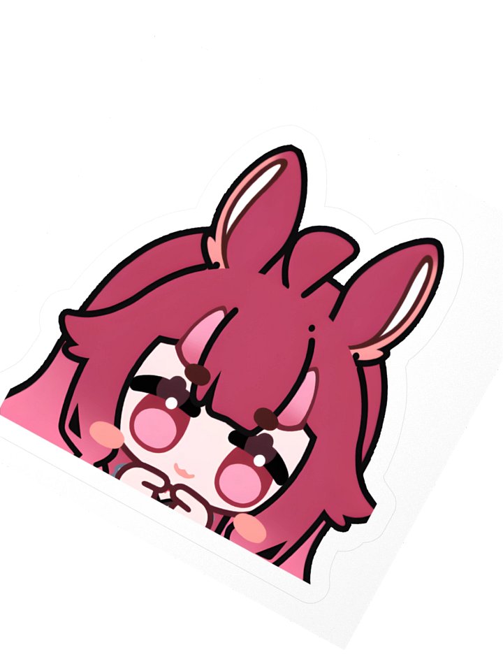 Kaimeriss 'Shy' Bean Sticker product image (2)