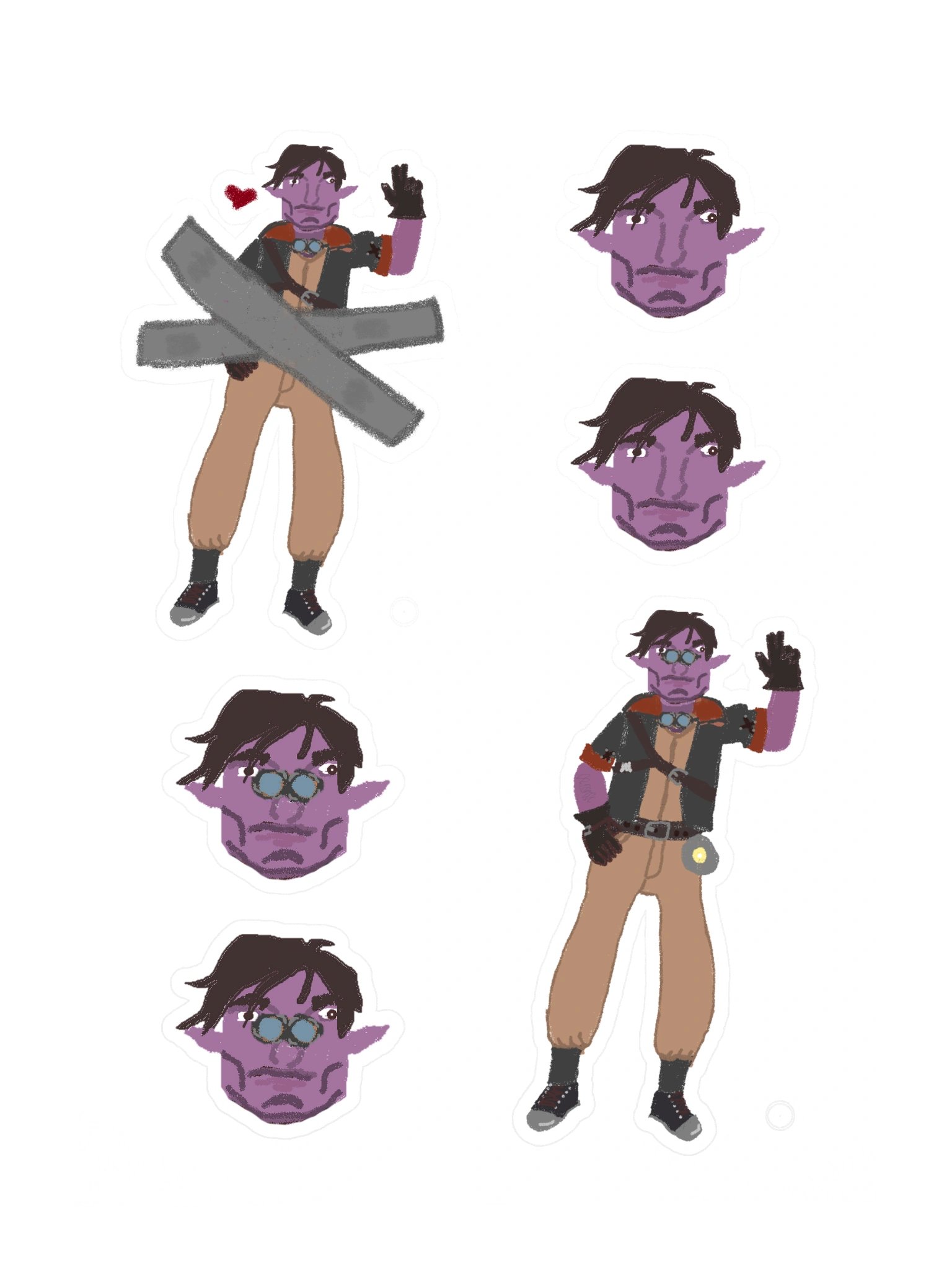 Hoderpy Sticker Set product image (3)