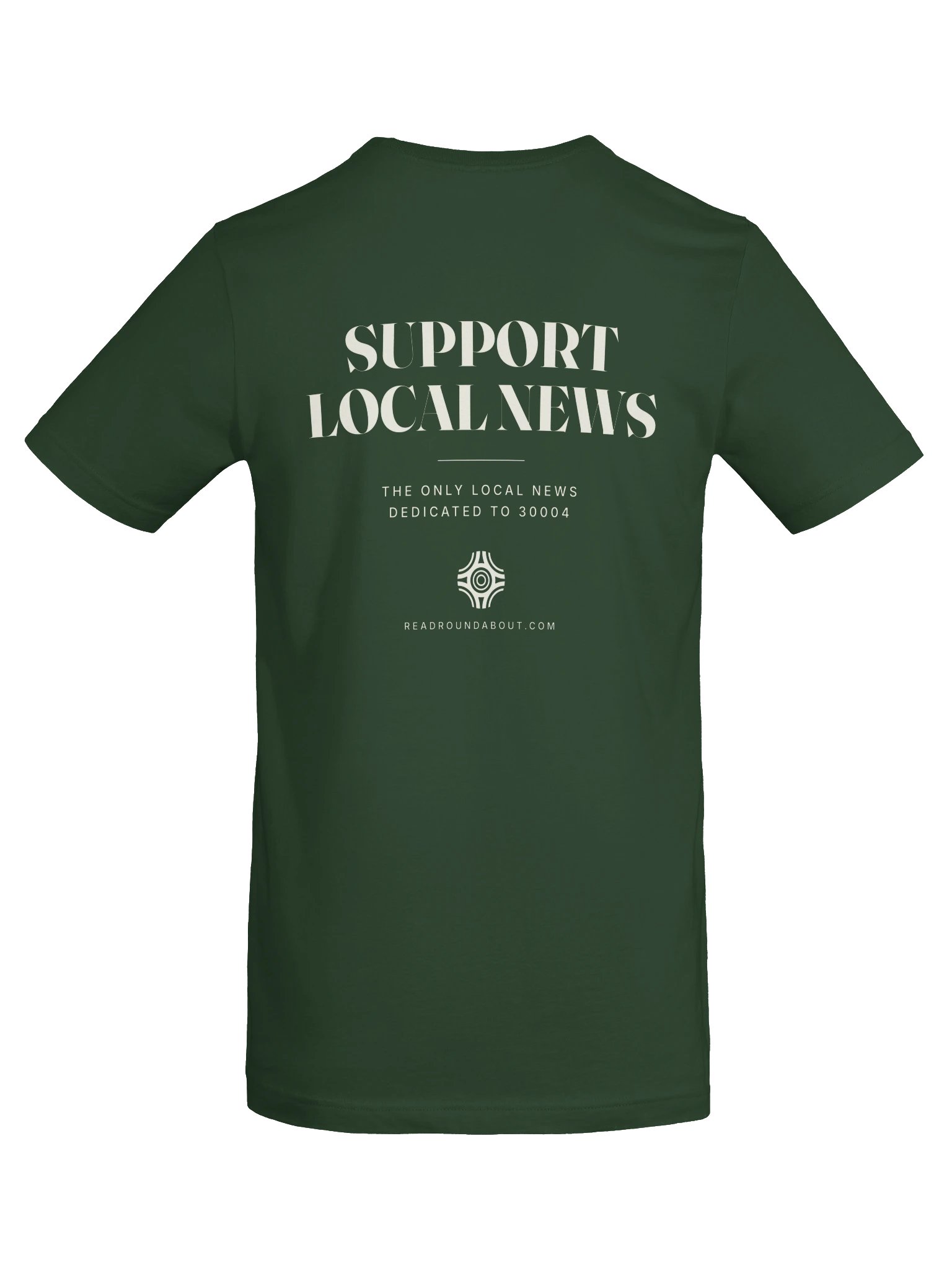 Support Local News Tee (Forest) product image (6)
