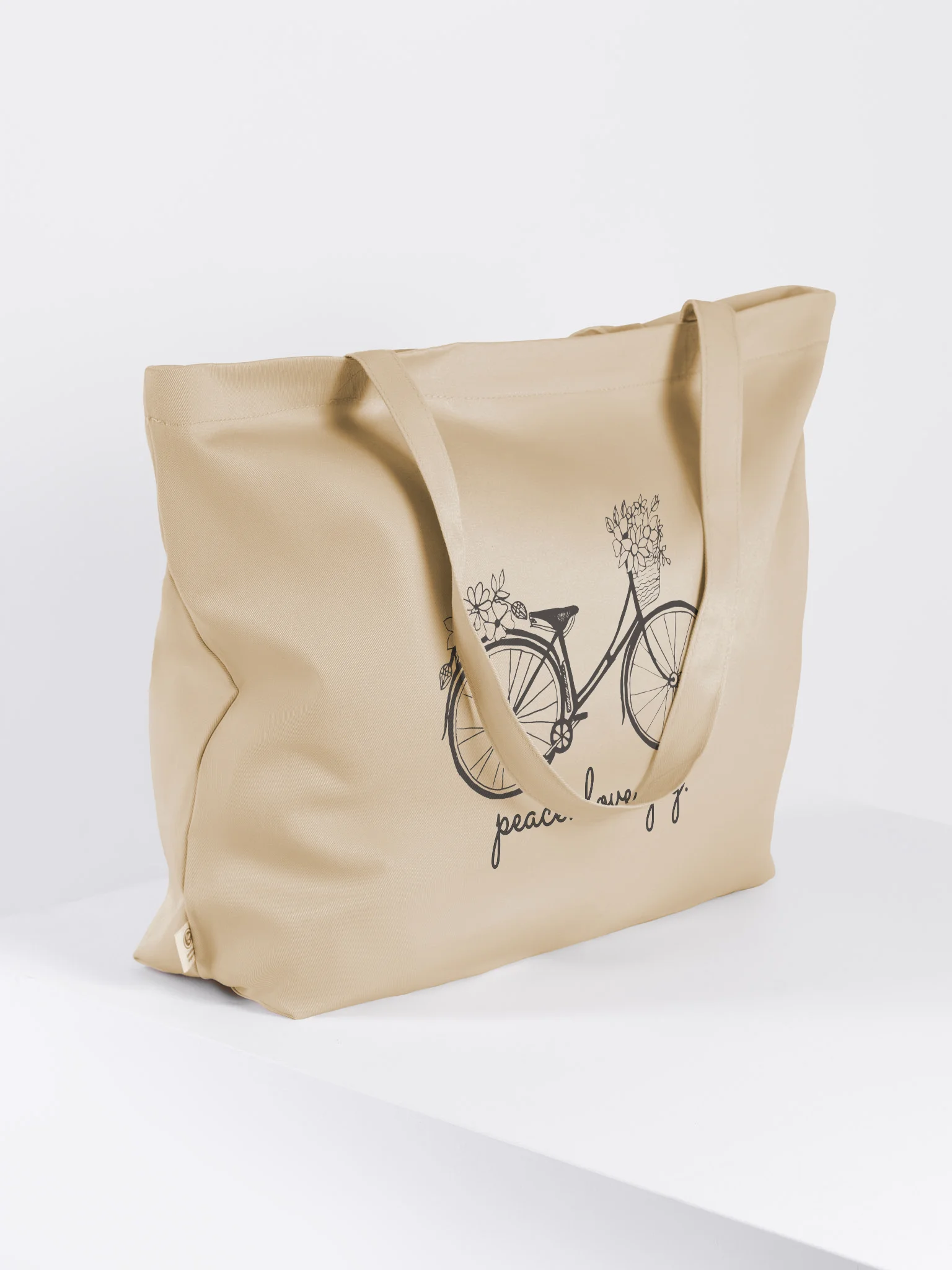 Peace Love Joy Tote Bag product image (3)