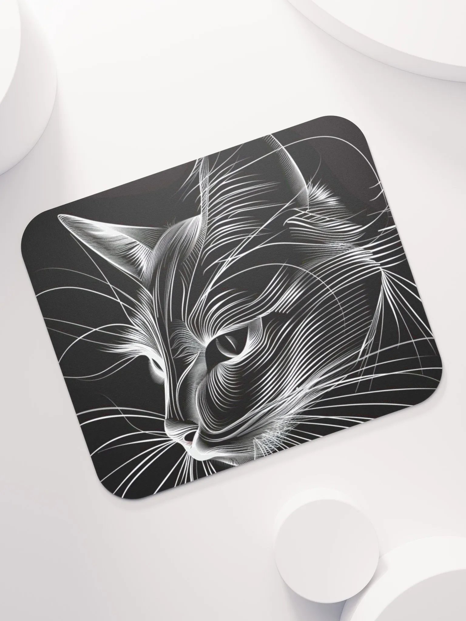 Whiskered Mouse Pad product image (7)