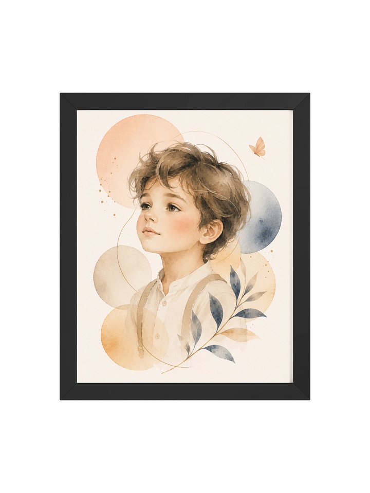 Soft Portrait Collection Framed Wall Art 2 product image (1)