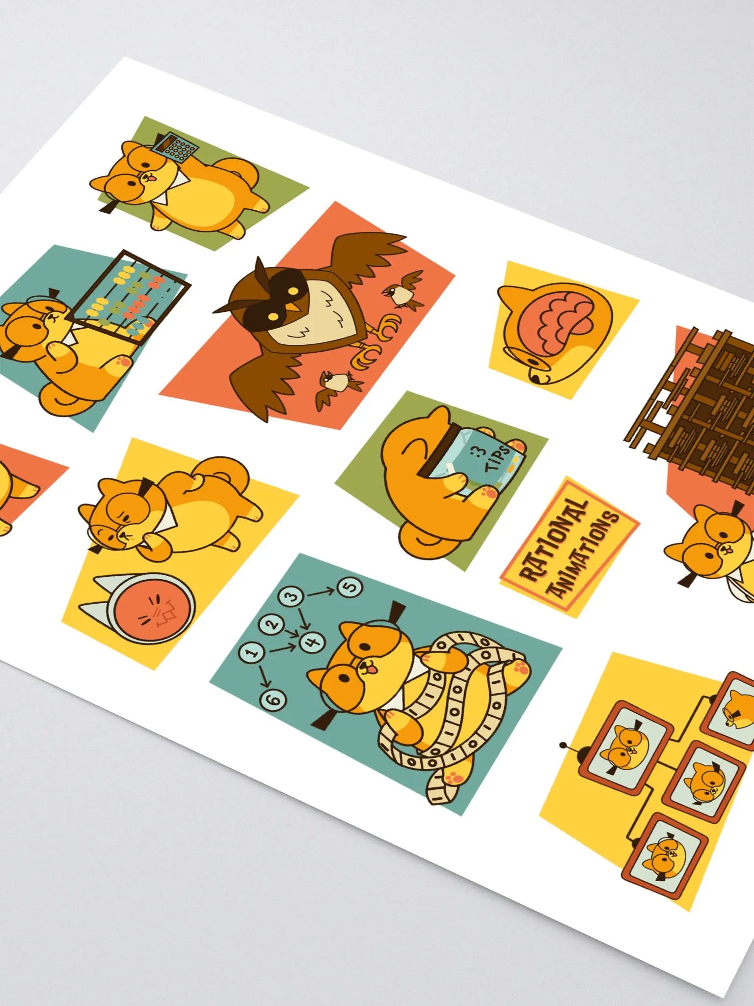 Patreon Tier Sticker Sheet product image (3)