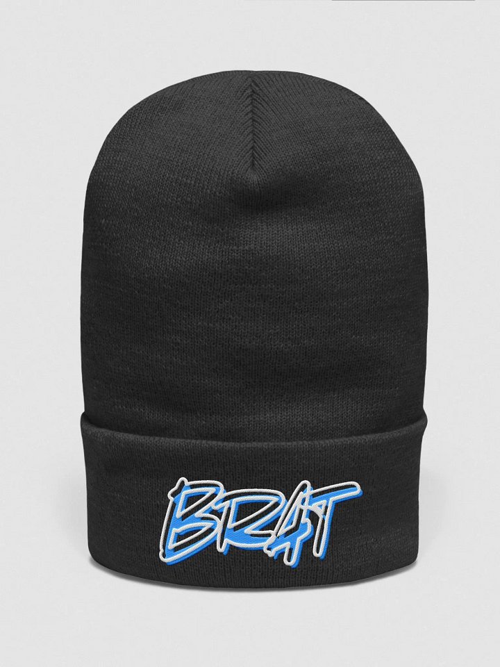 BRAT Graffiti Cuffed Beanie product image (1)