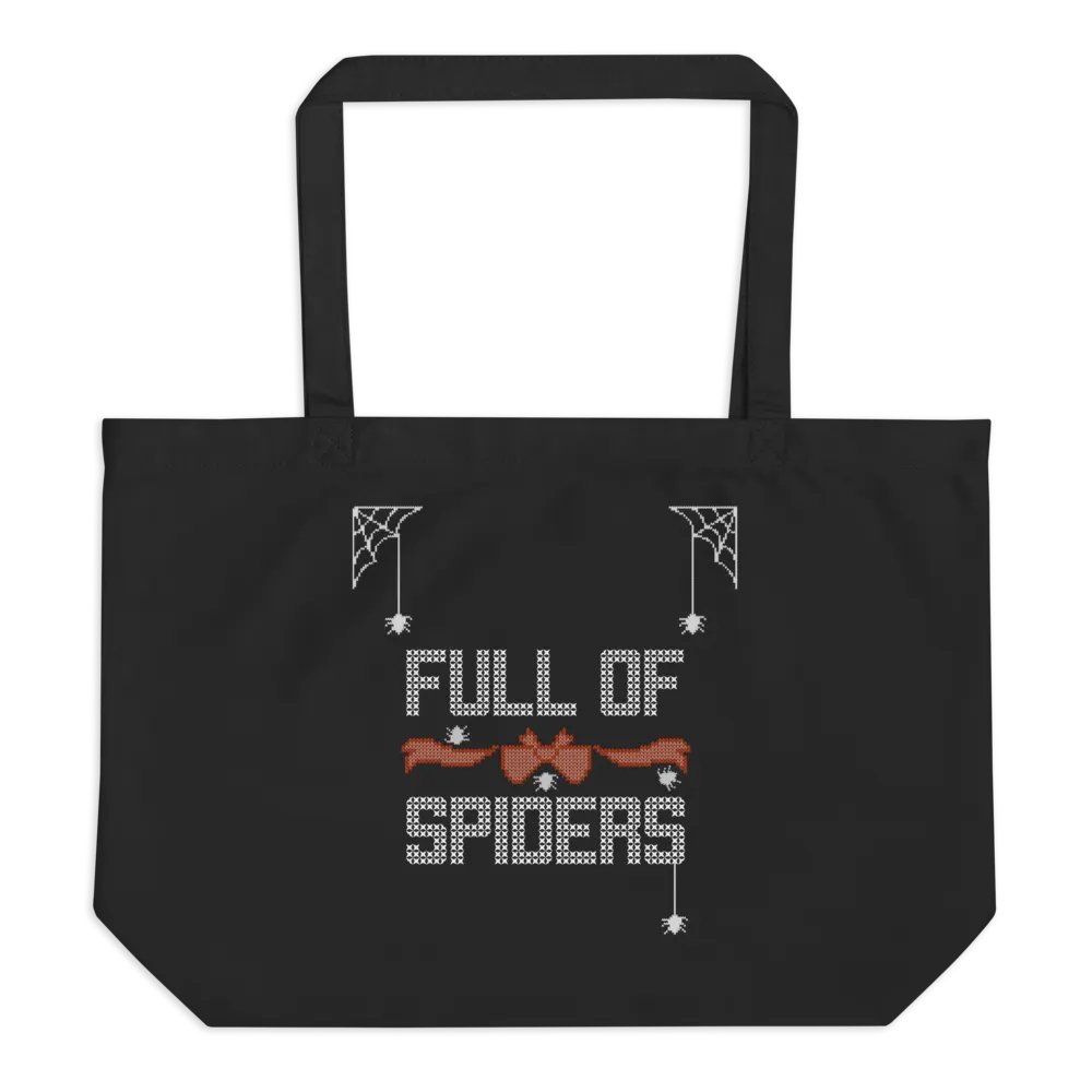 Full of Spiders eco tote product image (2)