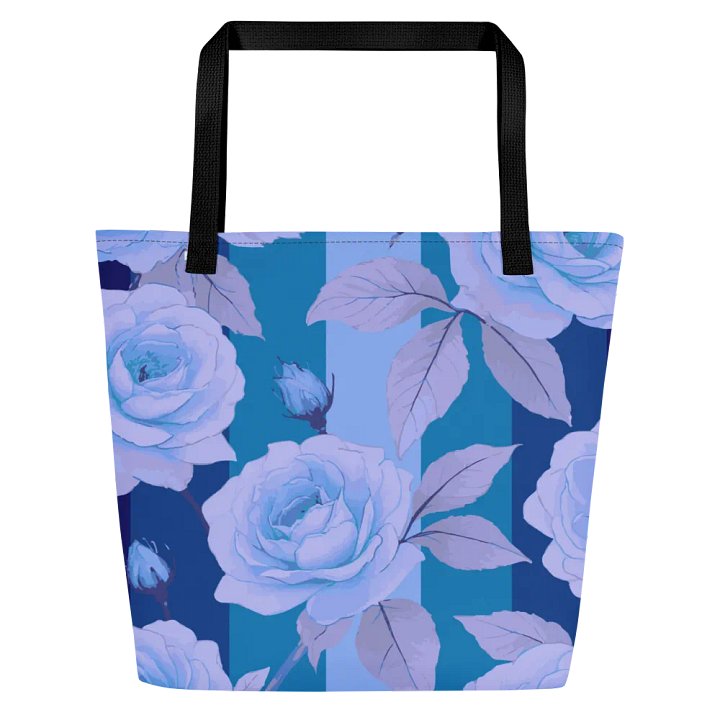 Blossoms Floral Tote With Pocket Bag #728 product image (2)