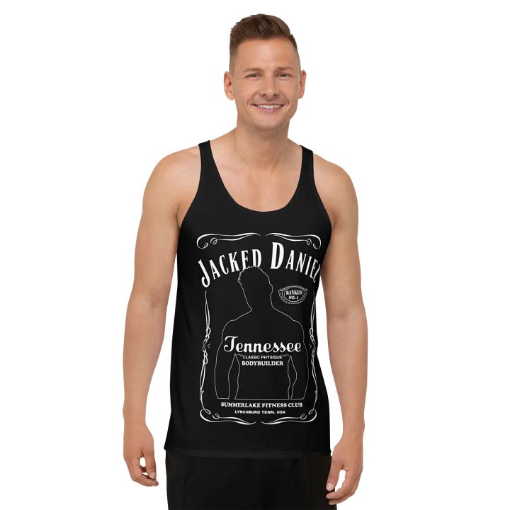 Jacked Daniel All Over Tank Top product image (2)